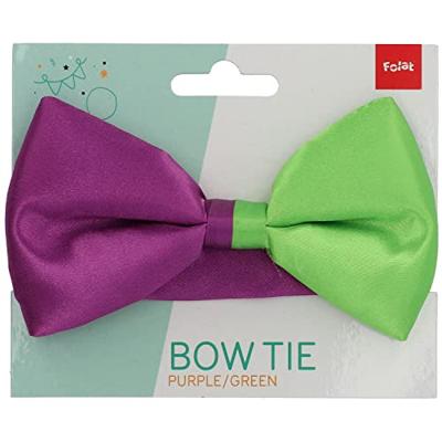 Strikje Colorblock Paars/Groen