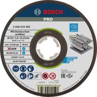 Bosch Accessoires X-LOCK Slijpschijf Expert for Inox 115x1.6x22.23mm, recht - 1 stuk(s) - 2608619260 - thumbnail