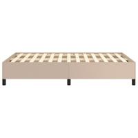 Bedframe kunstleer cappuccinokleurig 120x190 cm - thumbnail