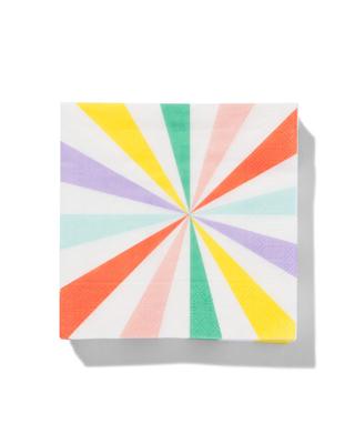 HEMA Servetten multicolor 24x24cm 20 stuks 24x24cm
