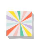 HEMA Servetten multicolor 24x24cm 20 stuks 24x24cm - thumbnail