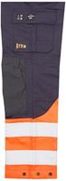 Blåkläder Multinorm inherent werkbroek 14891513 | Marineblauw/Oranje | Maat 64 - 7330509720660 - thumbnail