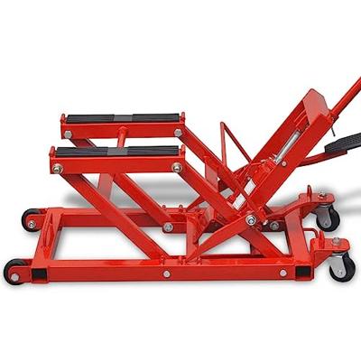 VidaXL Hydraulische motor/atv krik 680 kg rood