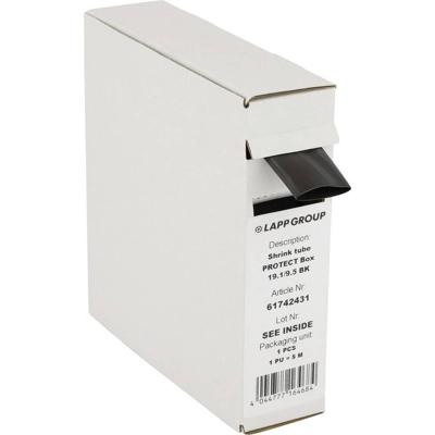 LAPP 61742497 Krimpkous Zwart 19.1 mm 9.5 mm Krimpverhouding:2:1 5 m
