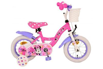 Disney Minnie cutest ever! kinderfiets - meisjes - 12 inch - roze