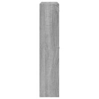 VidaXL Schoenenkast 59x17x81 cm bewerkt hout grijs sonoma - thumbnail