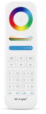 Mi-light RGB-CCT afstandsbediening 2.4G 8 zones LED0201