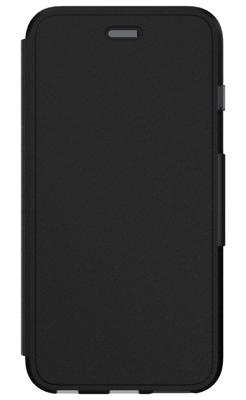 Tech21 Impact Shield Self Heal displaybeschermfolie zelfherstellend resistent slagvast stootvast voor Samsung LG G5 - transparant, Evo Wallet, iPhone 6 Plus / 6S Plus, zwart