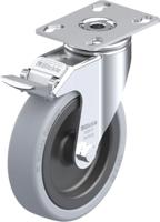 Blickle LKPA-VPA 126G-FI Zwenkwiel met rem Wieldiameter: 125 mm Draagvermogen (max.): 120 kg 1 stuk(s) - thumbnail