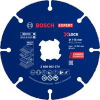 Bosch Accessoires EXPERT Carbide Multi Wheel X-LOCK Doorslijpschijf 115 mm | 22,23 mm - 2608902374 - thumbnail