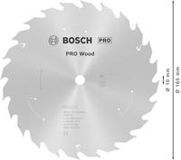 Bosch Accessories Bosch Power Tools 2608837679 Hardmetaal-cirkelzaagblad 165 x 10 mm Aantal tanden: 24 1 stuk(s) - thumbnail