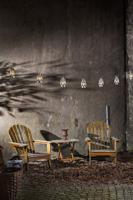 LED feestverlichting met gouden lantaarns - thumbnail