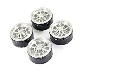 Fastrax 1.9" Aluminium Beadlock Ten Velgen - Zilver