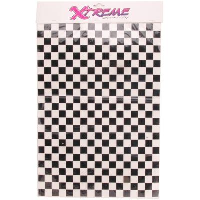 Diverse Stickerset blokvlag carbon