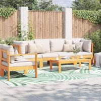 VidaXL Buitentapijt arakil groen en wit 400 × 300 cm 50% polypropyleen - thumbnail