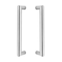 Intersteel Deurgrepen per paar recht-90° 330x80x30 HoH 300mm - RVS - thumbnail