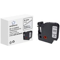 Labeltape Renkforce RF-LT-D40910 Compatibel vervangt DYMO D1 - 40910 9 mm Tapekleur: Transparant Tekstkleur: Zwart 7 m - thumbnail