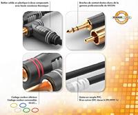 Sommer Cable HBA-6A-0030 Jackplug Audio Aansluitkabel [1x Jackplug male 6,3 mm (mono) - 1x Jackplug male 6,3 mm (mono)] 0.30 m Zwart - thumbnail