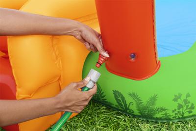 Bestway Opblaasbare Zwembad Speelpark Dinosaurussen 241x140x137 cm +3-6 Jaar 53160