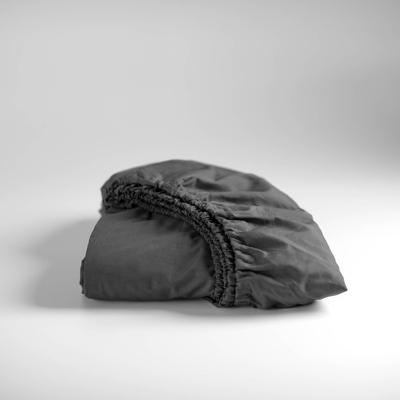 Cinderella hoeslaken weekend katoen 160x210 antraciet tot 25cm