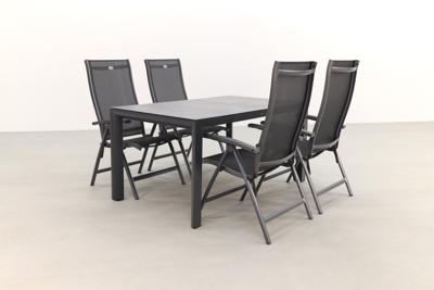 Hartman Salvatore/Baltimor 150 cm. verstelbare tuinset - 5-delig