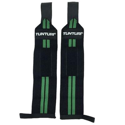Tunturi Crossfit Wrist Wraps | Pols Wraps | Zwart/Green | Per Paar