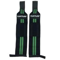 Tunturi Crossfit Wrist Wraps | Pols Wraps | Zwart/Green | Per Paar - thumbnail