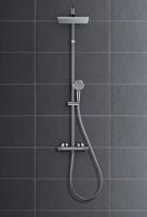 Hansgrohe Regendouche set Vernis Shape Showerpipe 230 1 Jet met Douchethermostaat Mat Zwart - thumbnail