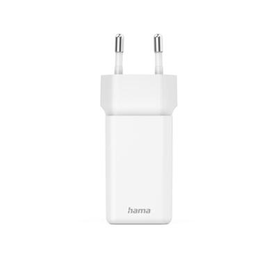 Hama USB-oplader 40.00 W USB-C stekker USB PD Wit Thuis GaN Hama USB-oplader 40.00 W USB-C stekker USB PD Wit Thuis GaN
