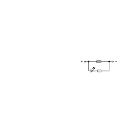 WAGO 2006-1681/1000-434 Zekeringklem 7.50 mm Spanveer Toewijzing: L Grijs 1 stuk(s)