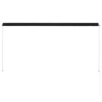 VidaXL Luifel uittrekbaar 250x150 cm antraciet - thumbnail