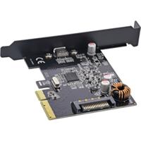 InLine Interface Card USB 3.2 Gen.2x2. 1x USB-C PCIe x4 - thumbnail