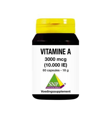 SNP Vitamine A 3000 mcg 60 Capsules