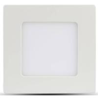 LED Downlight Slim - Viron Dunson - Inbouw Vierkant 24W - Natuurlijk Wit 4000K - Mat Wit - Aluminium - 300mm - SAMSUNG LEDs - thumbnail