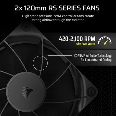 PC-koeling - CORSAIR - CW-9060088-WW - NAUTILUS 240 vloeistofkoeler voor CPU - thumbnail