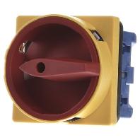 Kraus & Naimer KG20B.T203/01.E Lastscheidingsschakelaar Uitschakelbaar 25 A 1 x 90 ° Rood, Geel 1 stuk(s)