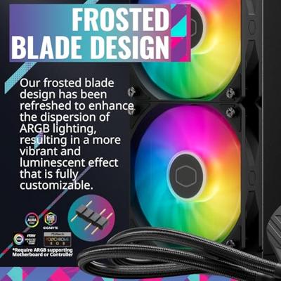 CoolerMaster MasterLiquid 240L Core ARGB CoolerMaster MasterLiquid 240L Core ARGB