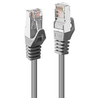 LINDY 47245 RJ45 Netwerkkabel, patchkabel CAT 6 F/UTP 3.00 m Grijs Snagless 1 stuk(s) - thumbnail