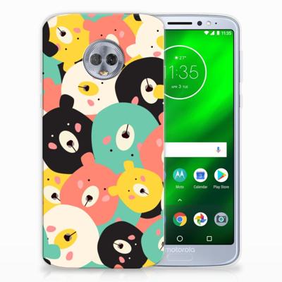 Motorola Moto G6 Plus Telefoonhoesje met Naam Bears Motorola Moto G6 Plus Telefoonhoesje met Naam Bears