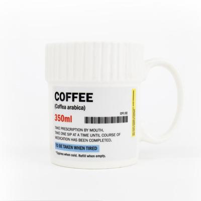 Gift Republic Pill Pot Mok - Koffie