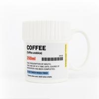 Gift Republic Pill Pot Mok - Koffie - thumbnail