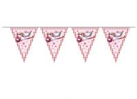 Folat BV Vlaggenlijn hoera een meisje 6m - thumbnail