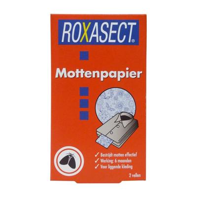 Roxasect Mottenpapier 2 Stuks Roxasect Mottenpapier 2 Stuks