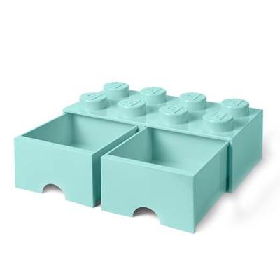Room Copenhagen LEGO Brick Drawer 8 Blauw opbergdoos