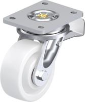 Blickle LO-SPO 127K-ST Zwenkwiel met rem Wieldiameter: 125 mm Draagvermogen (max.): 750 kg 1 stuk(s) - thumbnail