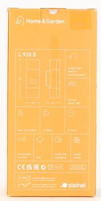 Steinel LED AUSSENLEUCHTE L 910 S ANT 576202 LED-buitenlamp met bewegingsmelder (wand) LED Zonder 9.8 W Antraciet-grijs - thumbnail