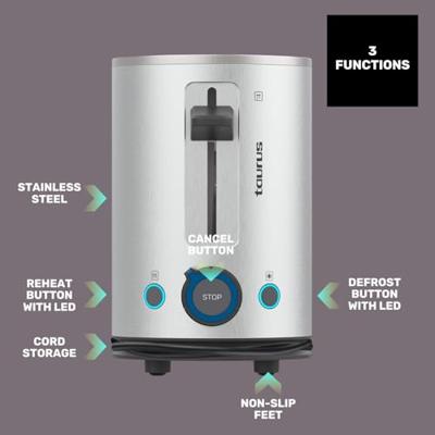 Broodrooster Taurus TOAST II LEGEND 2R 900 W