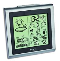 TFA Dostmann LARGO 35.1145.54 Draadloos weerstation Verwachting voor 12 uur - thumbnail