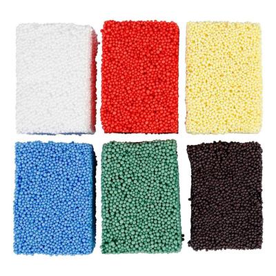 Creativ Company Soft foam clay standaard kleuren, 6x10gr. Creativ Company Soft foam clay standaard kleuren, 6x10gr.