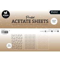 Studio Light • essentials acetate sheet snowflakes gold - thumbnail